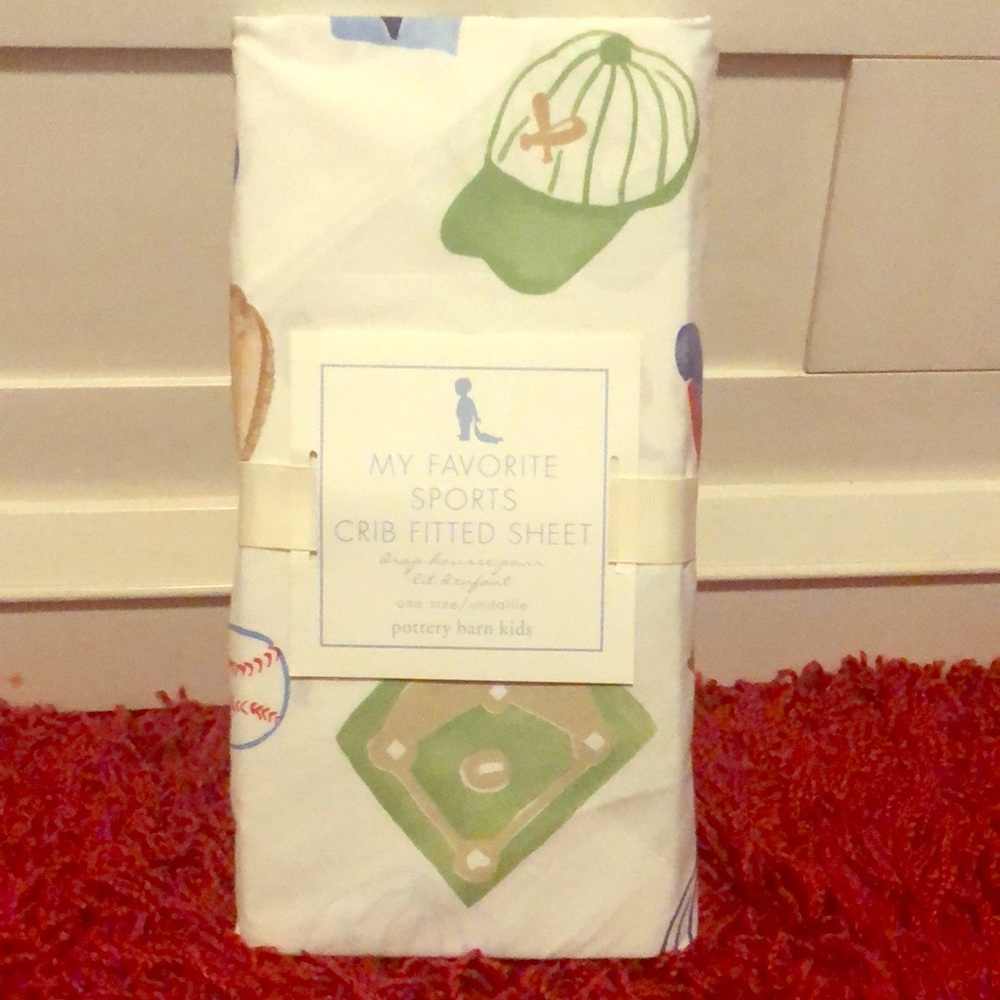 Pottery Barn Kids Crib Sheet NWT